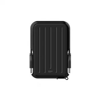 Disco duro externo Silicon Power 5 TB USB 3.2 Gen 1 (Type-A) A66, negro, antigolpes