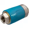 Acoplamiento de seguridad 9000-060, 1/4 (azul, para manguera de aire comprimido)