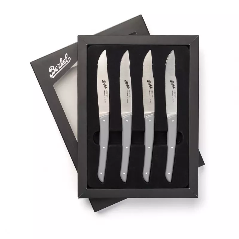 Berkel Set de cuchillos de carne 4 piezas Color Gris