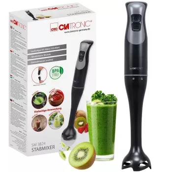 Clatronic SM 3824 Batidora de mano, 350 W, negro (264030)