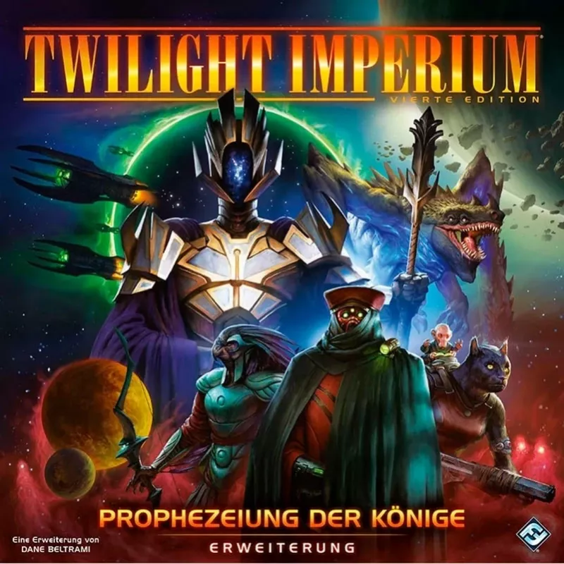 Twilight Imperium 4.ª Edición - Prophecy of Kings, expansión de juego de mesa