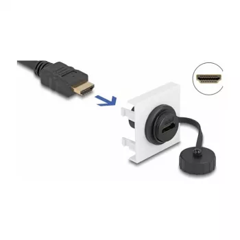 Módulo HDMI DeLOCK Easy 45 45 x 45 mm longitud de cable 0,045 m