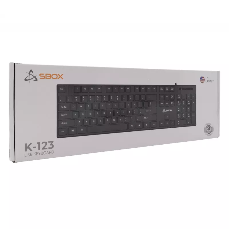 Ratón gaming SBOX K-123US RGB