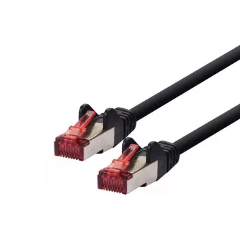Cable de red LOGON TCR66SS200BL Cat6 SF/UTP (S-FTP) RJ-45–RJ-45 20 m negro