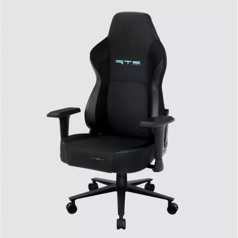 ONEX RTC ErgoGlide Alcantara silla gaming, negra