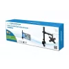 Soporte de mesa para monitor ESPERANZA ERW017 para pantallas de 10–27 inch, hasta 8 kg, pinza de mesa, VESA 75x75–100x100