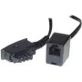 S/CONN 0,2 m TAE-F - RJ11 negro ShiverPeaks TC 71020