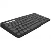 Logitech Pebble 2 Combo teclado y ratón inalámbricos QWERTZ alemán grafito