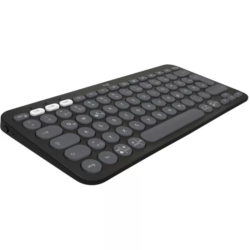 Logitech Pebble 2 Combo teclado y ratón inalámbricos QWERTZ alemán grafito