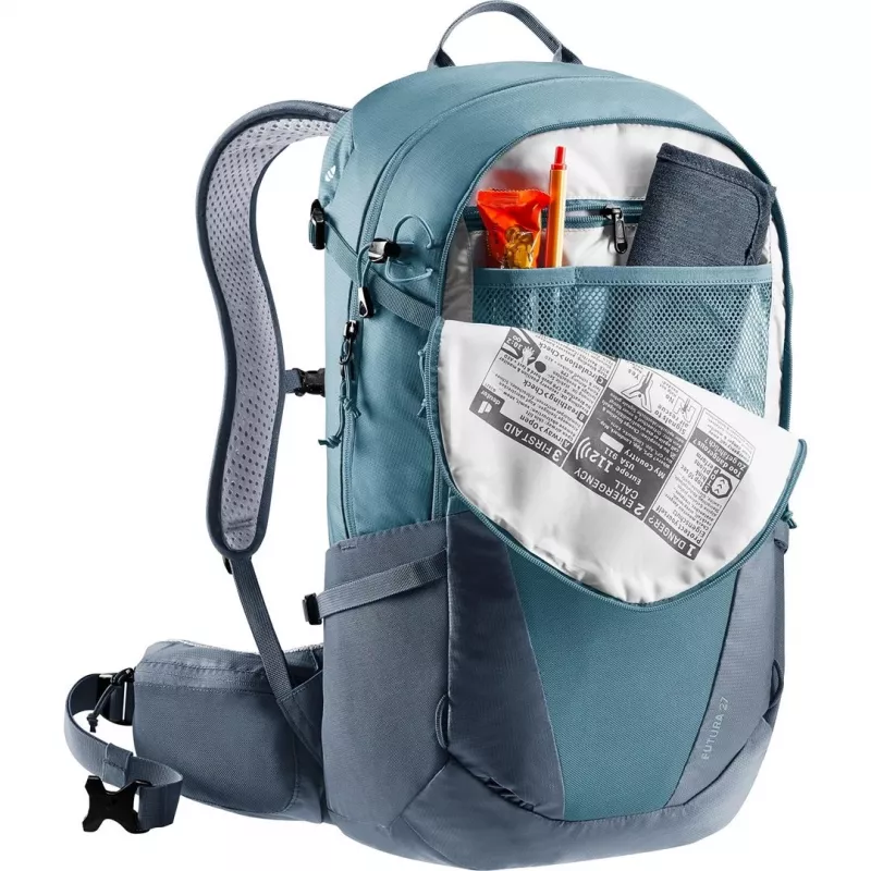 Mochila de senderismo DEUTER Futura 27 — 27 l de capacidad, modelo 340032113740