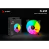 Ventilador de carcasa SAVIO Blast 120mm ARGB PWM - Negro