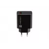 Natec Ribera NUC-2058 cargador de pared, 18 W, 1x USB-A, hasta 3 A, Quick Charge 3.0, Samsung AFC, Huawei FCP/SCP, negro