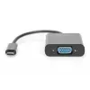DIGITUS DA-70853 adaptador USB-C a VGA, Full HD 1080p, negro