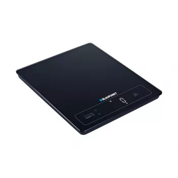 Báscula de cocina electrónica BLAUPUNKT FKS701 — cristal templado, 15 kg, precisión de 1 g, pantalla táctil