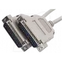 Cable D-SUB ShiverPeaks 25 polos conector macho a macho, 7 m de longitud
