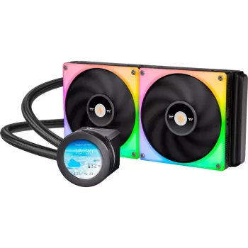 Sistema de refrigeración líquida para procesador Thermaltake TOUGHLIQUID Ultra 280 RGB - (para: LGA1156, AM2, AM2+, AM3, LGA1155, AM3+, LGA2011, FM1, FM2, LGA1150, LGA2011-3, LGA1151, AM4, LGA206