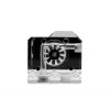 Indicador de caudal EK Water Blocks negro transparente 1/4