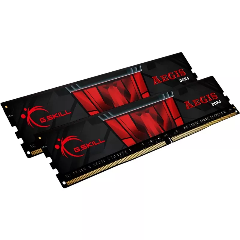 DIMM 32 GB DDR4-3200 (4x 8 GB) Quad-Kit, memoria RAM F4-3200C16Q-32GIS, Aegis, INTEL XMP