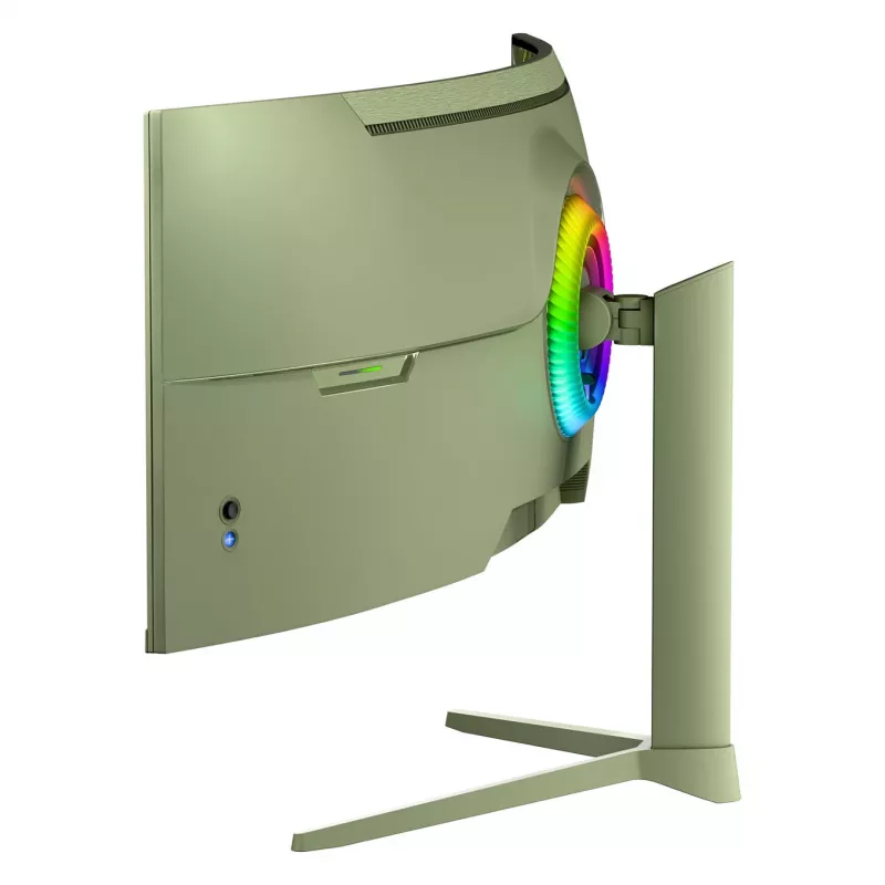 Monitor de ordenador curvo Arozzi Nova 49 pulgadas (124,5 cm) Dual QHD 5120×1440 LED VA, 4 ms, Verde