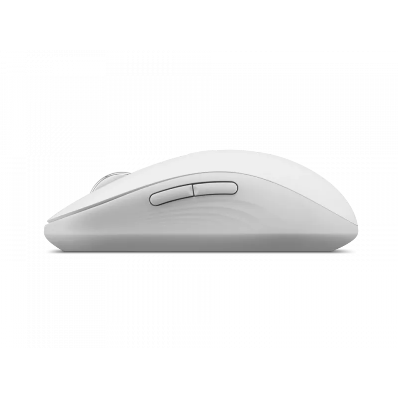 Ratón Lenovo Yoga ambidiestro Bluetooth óptico 4000 DPI blanco, 8 botones, rueda