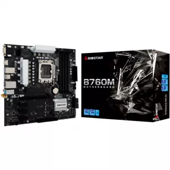 Placa base Biostar B760MX2-E Pro D4 - B760 - Socket 1700 - Micro ATX