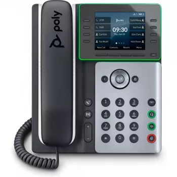 HP Poly Edge E320 Teléfono IP y compatible con PoE, IPS, 320 x 240 píxeles, 4:3, HTTPS, ENERGY STAR, EAC, RoHS, Federal Communications Commission (FCC), CE, BSMI