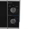 Sharp YC-MG01E-S microondas combinado con grill, 20 l, 800 W, de libre instalación, plata/negro