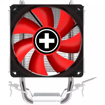 Disipador de CPU Xilence A402 9,2 cm negro, rojo, plata