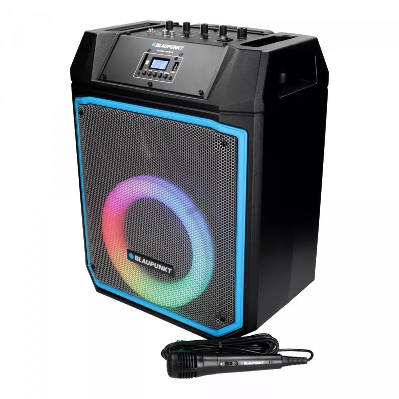 Sistema de audio MB08.2 PLL FM USB/SD/BT karaoke LED