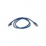 Wentronic Goobay cable de red CAT 5e, F/UTP, azul, 1 m - mezcla de cobre CCA (50158)