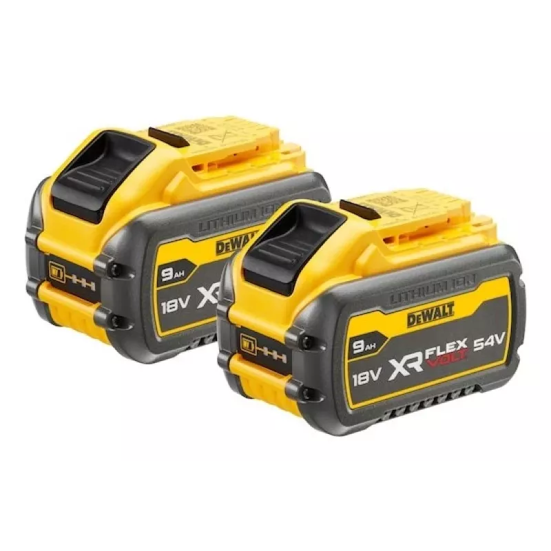 Pack de baterías DeWalt DCB547 18V/54V 9,0Ah y 3,0Ah, 2 uds.