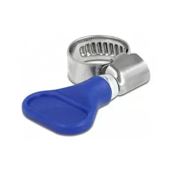 Abrazadera de mariposa DeLOCK 400 SS 10 - 16 mm 5 uds. azul