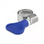 Abrazadera de mariposa DeLOCK 400 SS 10 - 16 mm 5 uds. azul