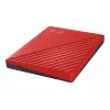 WD My Passport WDBYVG0020BRD - Disco duro - cifrado - 2TB - externo (portátil) - USB3.0 - AES de 256 bits - Rojo (WDBYVG0020BRD-WESN)