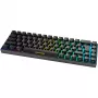Deltaco GAM-100-DE - 65% - USB + Bluetooth - interruptor mecánico - QWERTZ - LED RGB - negro