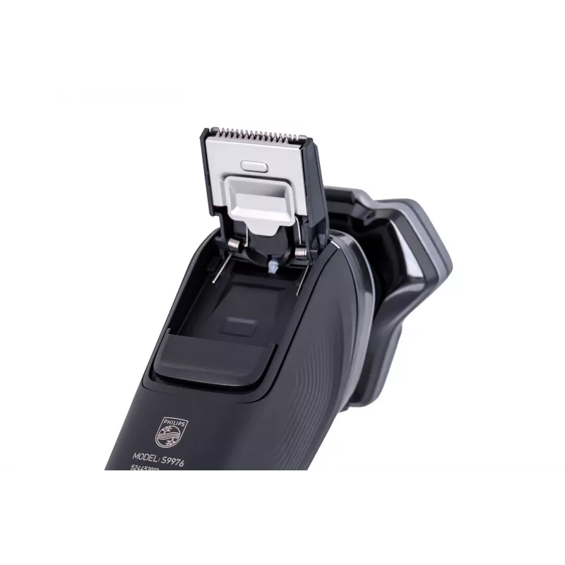 Afeitadora Philips SHAVER Series 9000 S9976/55 para hombre rotativa con recortadora negra