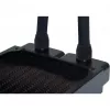 Racor Alphacool 17638 Aluminio Latón Negro 1,8 cm 2,4 cm