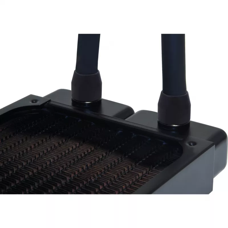 Racor Alphacool 17638 Aluminio Latón Negro 1,8 cm 2,4 cm