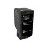 Lexmark 74C20Y0 cartucho de tóner, amarillo, 3000 páginas