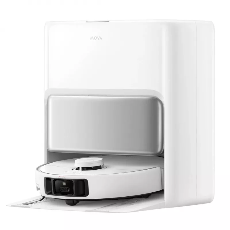 Robot aspirador MOVA Tech P50 Pro Ultra sin bolsa blanco