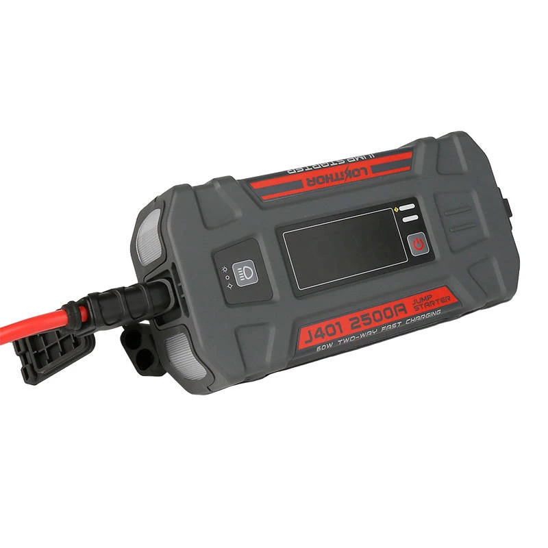 Arrancador de coche Lokithor J401 2500A, batería externa 20000mAh