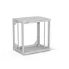 Armario de pared de 19 pulgadas Alantec 12U 600x450 mm, puerta única de cristal, paredes trasera y laterales completas desmontables, con cerradura, 4 guías de montaje, gris, embalaje plano