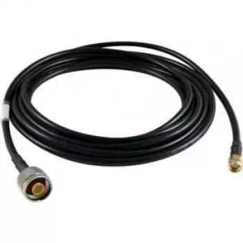 Cable coaxial ALLNET ANT-CAB-RSMA-N-500 R-SMA tipo N 5 m negro