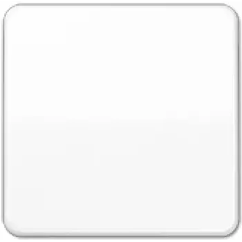 Cubierta para luminaria de techo JUNG CD 590 WW, blanco, IP44 protegido contra salpicaduras para 4071.02/4071.01 LED