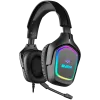 Auriculares gaming con micrófono AP-U750MV, negro (USB, RGB)