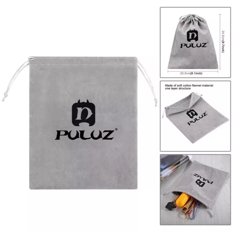Set de 43 accesorios Puluz para action cameras (incl. Osmo Action 5 Pro, Ace Pro 2) PKT47