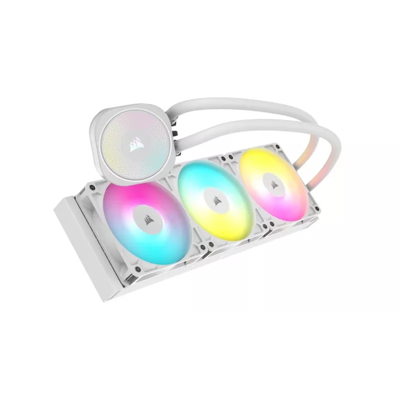 Refrigeración líquida todo en uno Corsair NAUTILUS 360 RS ARGB 1700 RPM blanco