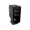Lexmark 74C2HM0 Cartucho de tóner de retorno, magenta, alto rendimiento