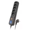 Lestar 5w Lv-530wa, protección contra sobretensiones, 1,5 m, Negro Lv-530w G-a K. Cz 1,5m