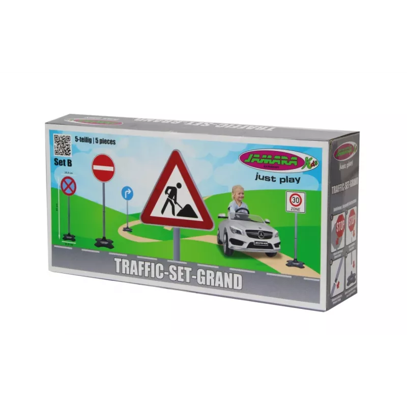 Set de señales de tráfico de juguete Jamara 460293